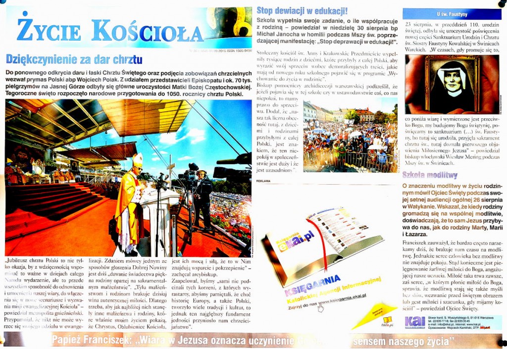 20150913 zycie kosciola