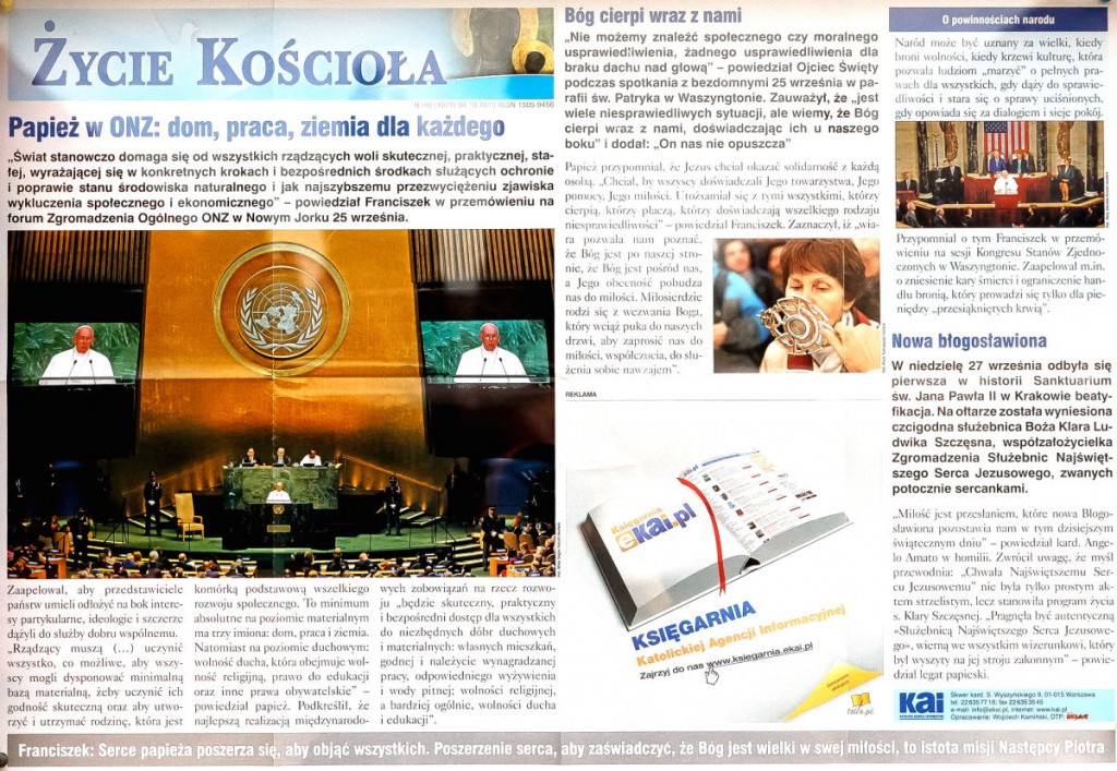 20151011 zycie kosciola