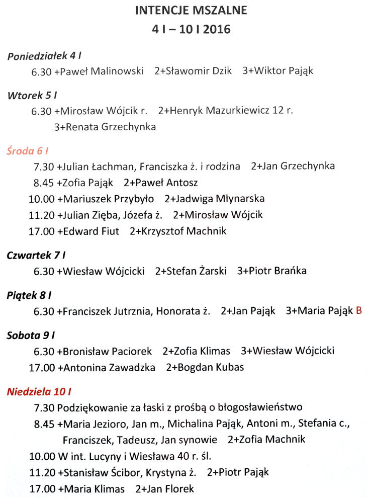 20160103 intencje mszalne