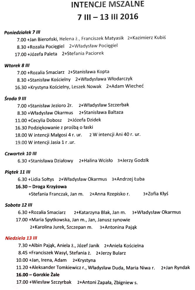 20160306 intencje mszalne