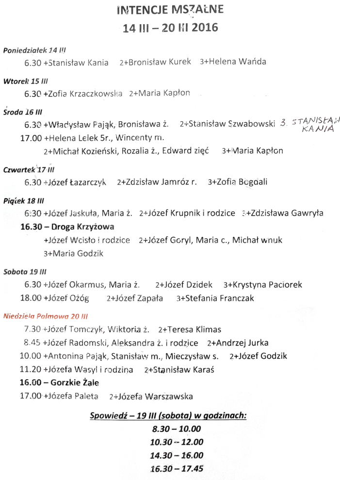 20160313 intencje mszalne