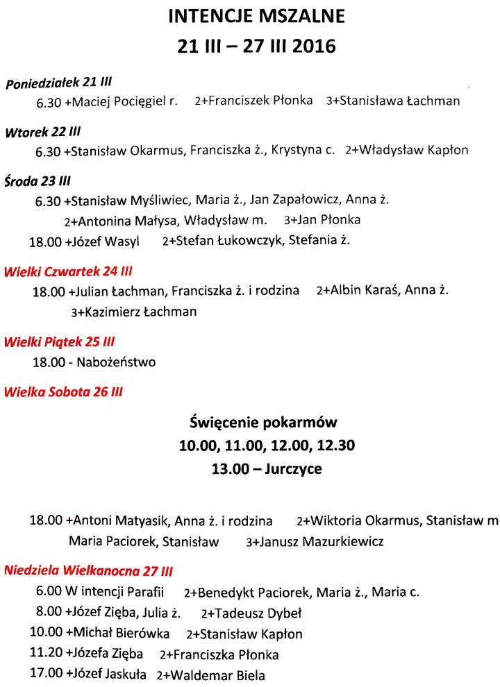 20160320 intencje mszalne