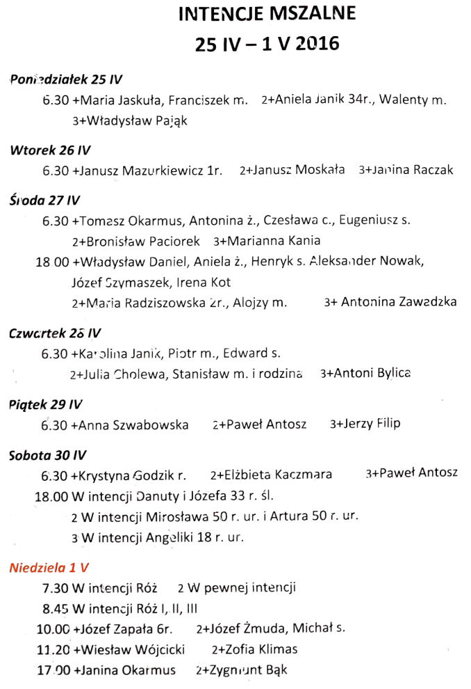 20160424 intencje mszalne