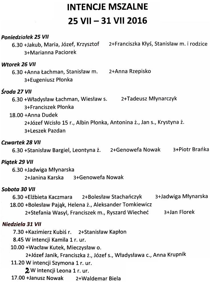 20160724 intencje mszalne