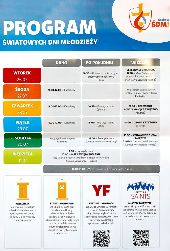 sdm program ogolny na caly tydzien