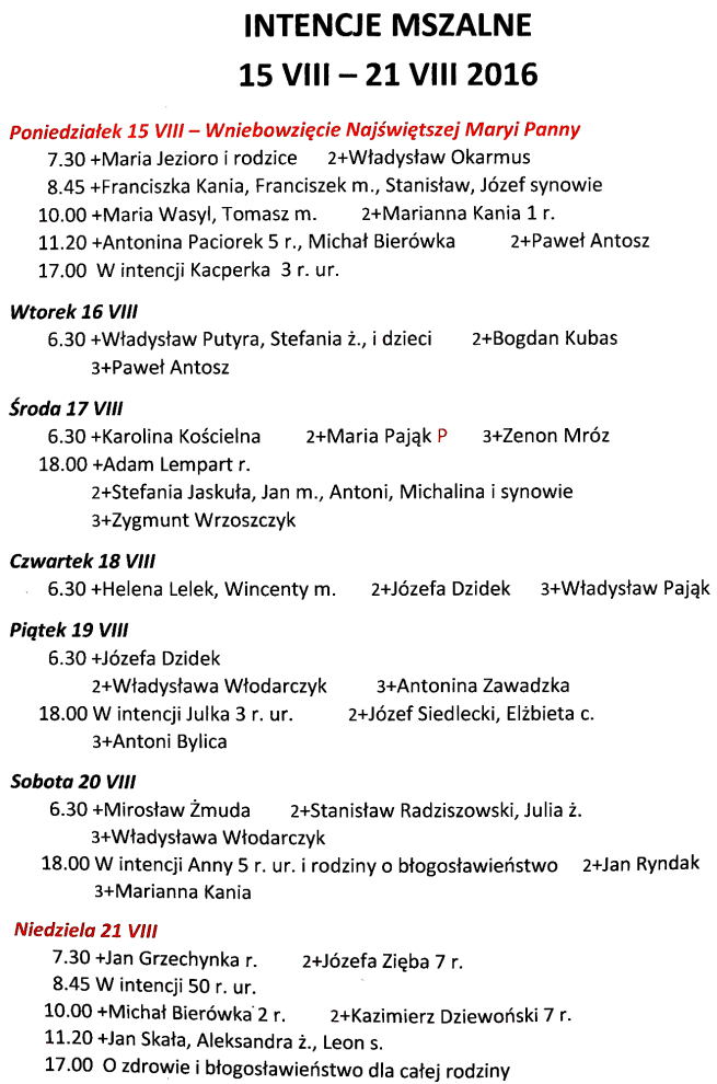 20160814 intencje mszalne