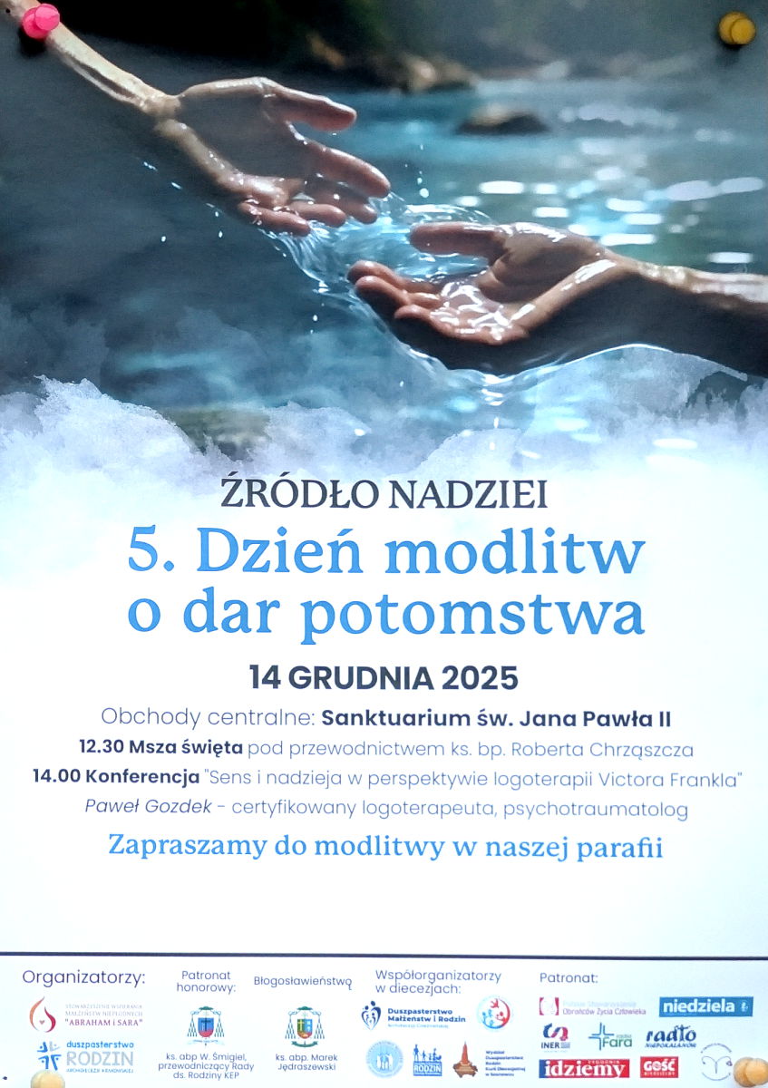 5. Dzień modlitw o dar potomstwa