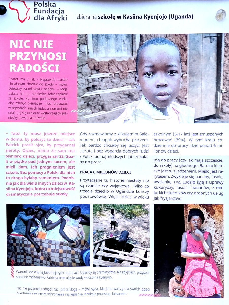 Polska Fundacja dla Afryki - część 1